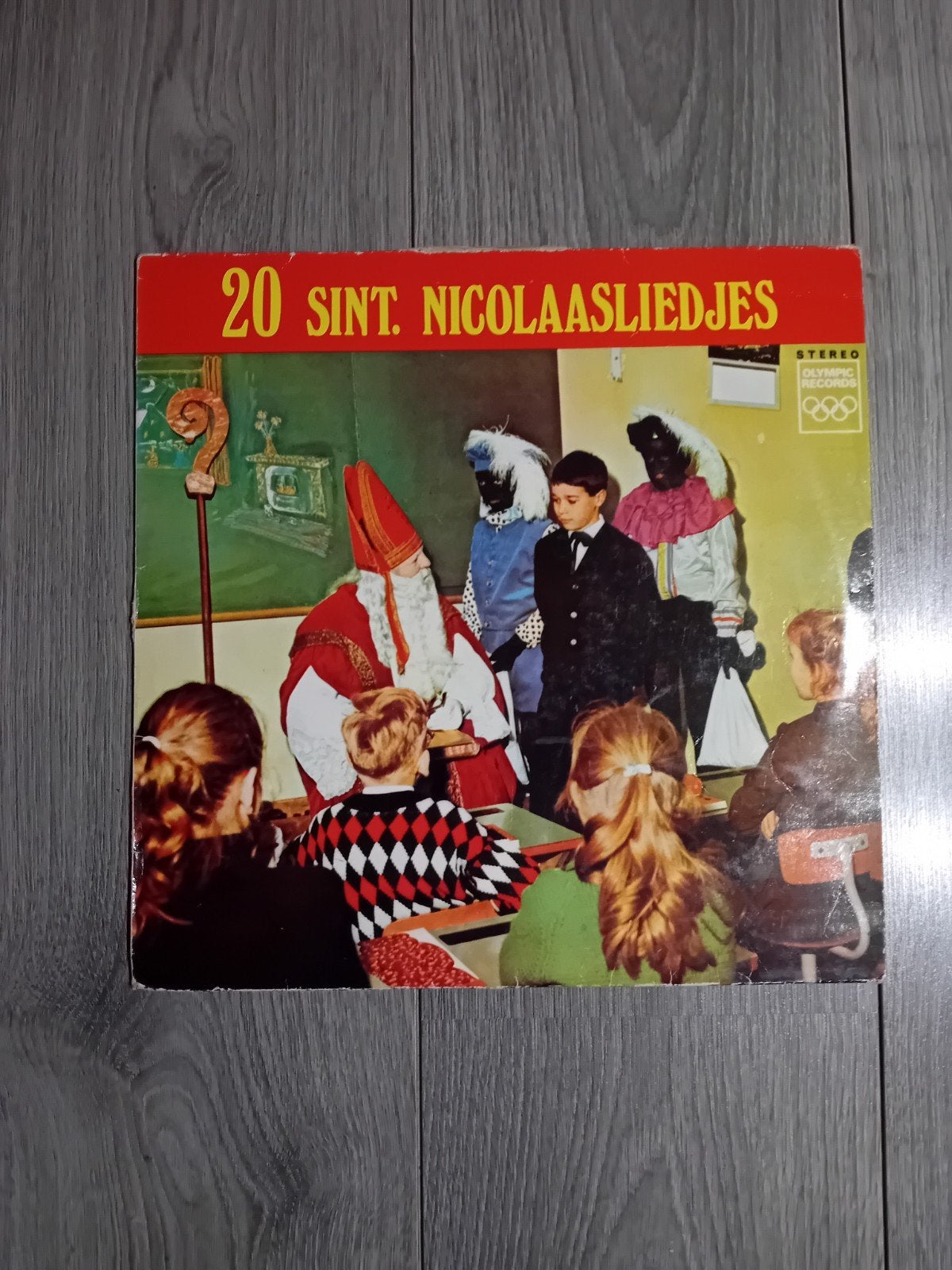 20 Sint Nicolaasliedjes - Kinderkoor De Markbloempjes LP, Ophalen of Verzenden, Gebruikt