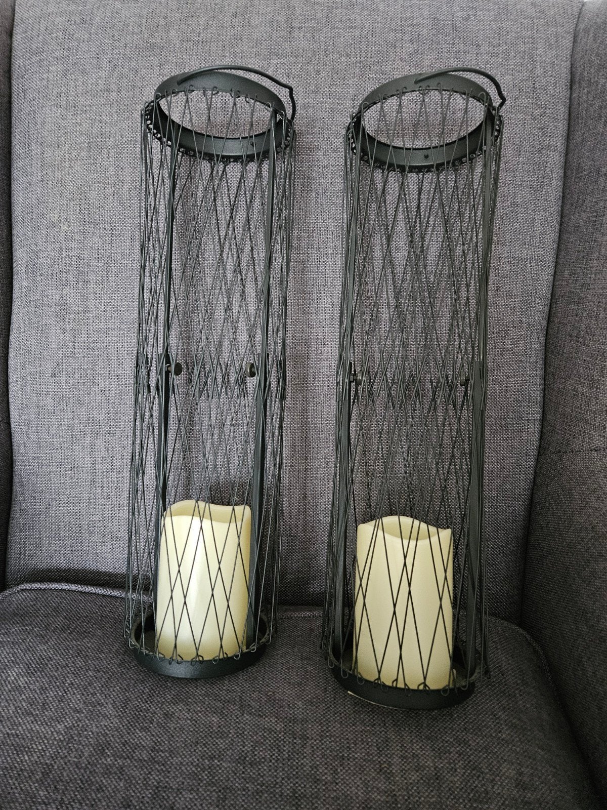 Windlichten  2 stuks, Ophalen