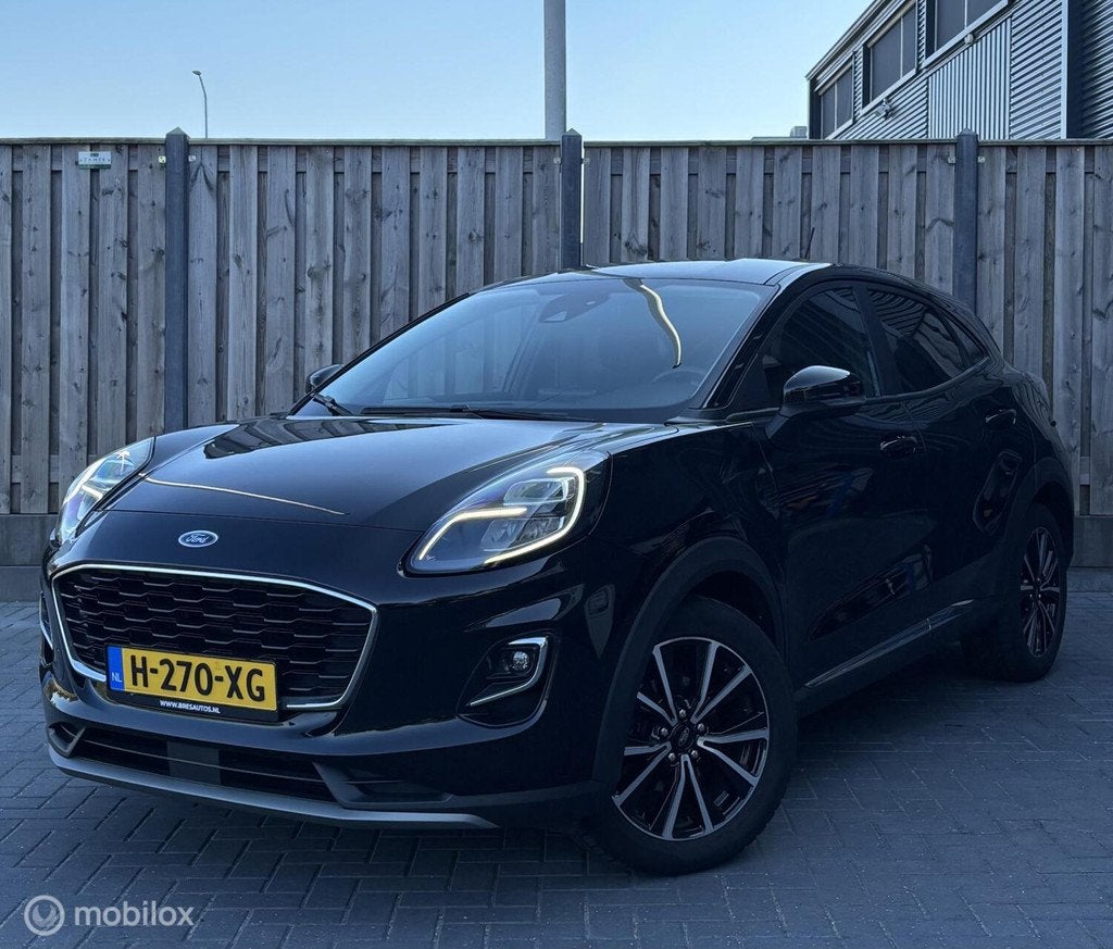 Ford Puma 1.0 EcoBoost Hybrid ST-Line/NAVI/LED/NW APK/PDC/, Voorwielaandrijving, Stof, Euro 6, Zwart