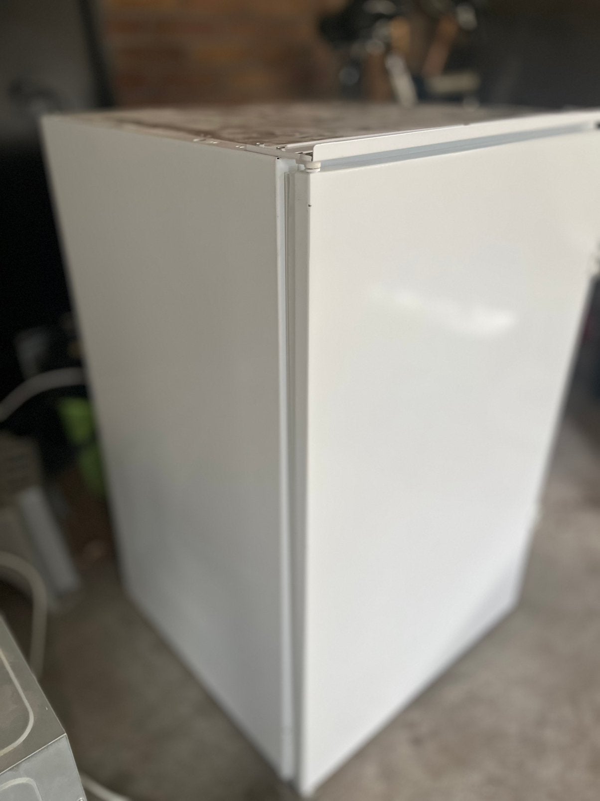Inbouwkoelkast 86x54x52 cm, 2,5 jaar oud, Zonder vriesvak, 100 tot 150 liter, Zo goed als nieuw, 45 tot 60 cm