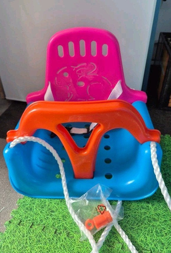 Play Fun Baby Schommelzitje met Gordel en Beugel, Ophalen of Verzenden, Gebruikt, Schommel