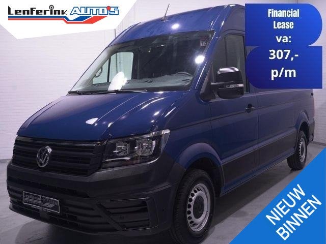 Volkswagen Crafter 2.0 TDI L3H3 Airco, Apple Carplay, Slecht, Auto's, Voorwielaandrijving, Stof, Gebruikt, 4 cilinders
