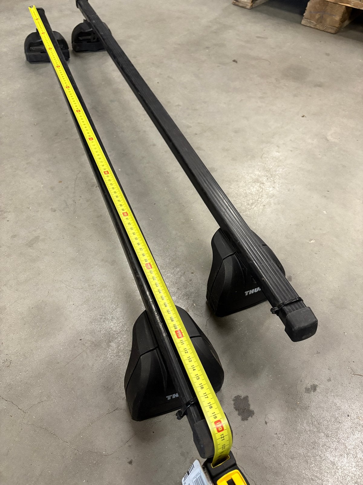 Dakdragers Thule vw caddy, Ophalen, Zo goed als nieuw