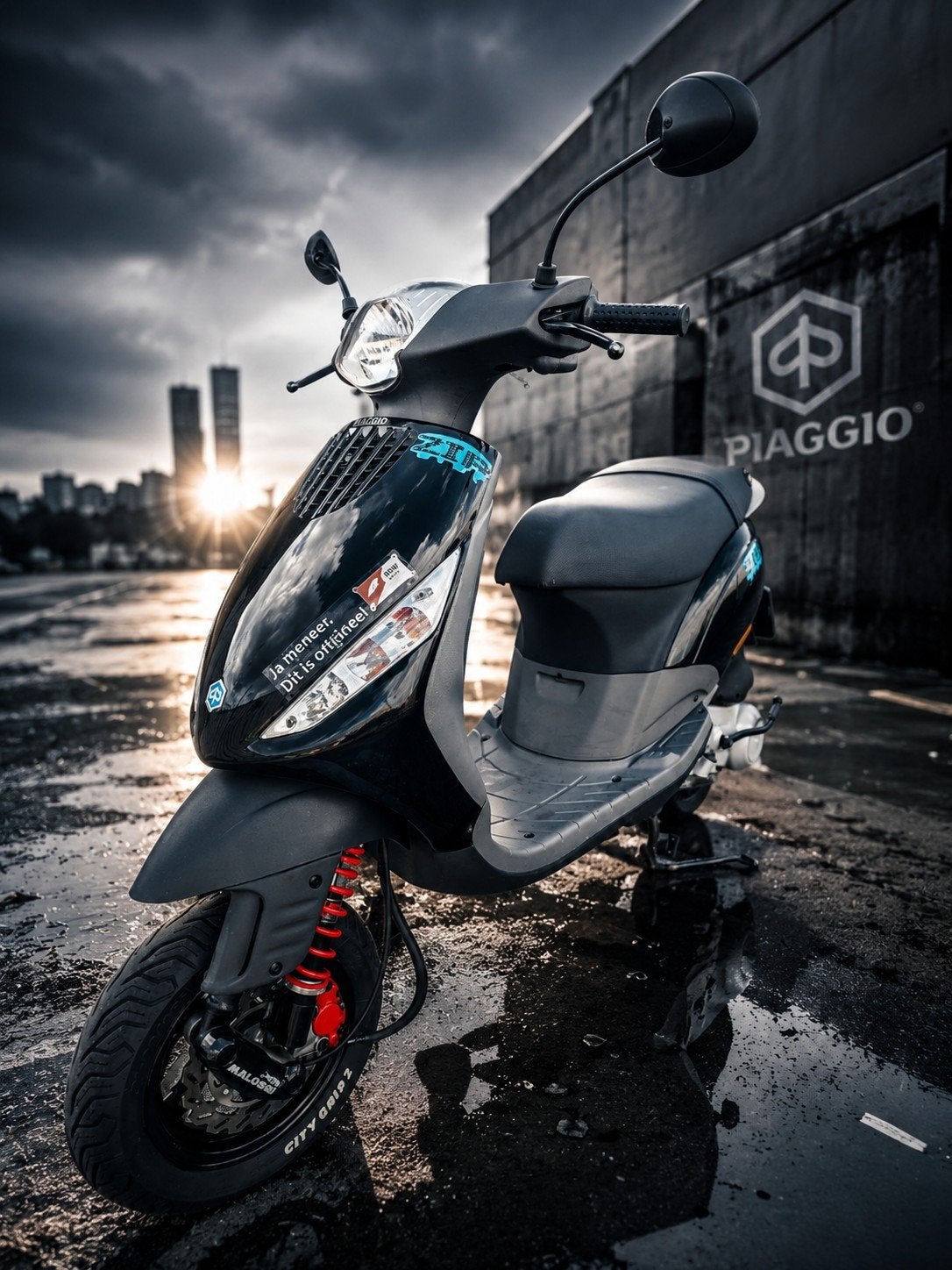 Piaggio zip 125cc 4t a1 INRUIL MOGELIJK, Ophalen, Maximaal 45 km/u, Zip, 125 cc