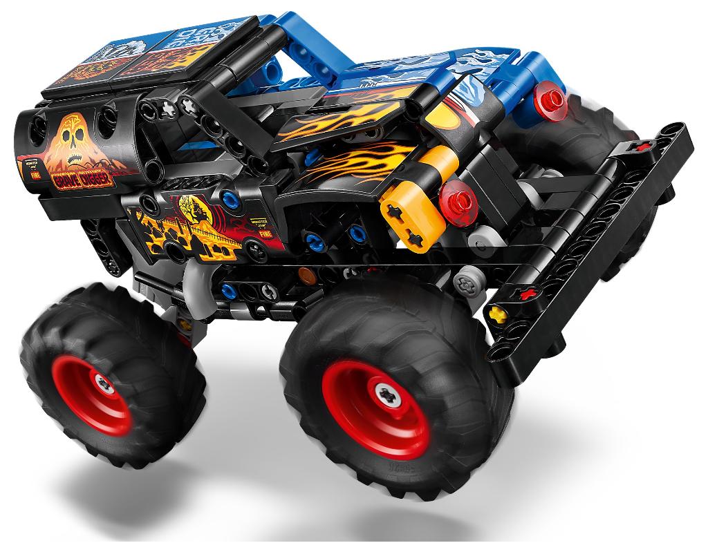 LEGO Technic 42219 onster Jam Grave Digger 263 delig, Ophalen of Verzenden, Nieuw, Complete set, Lego