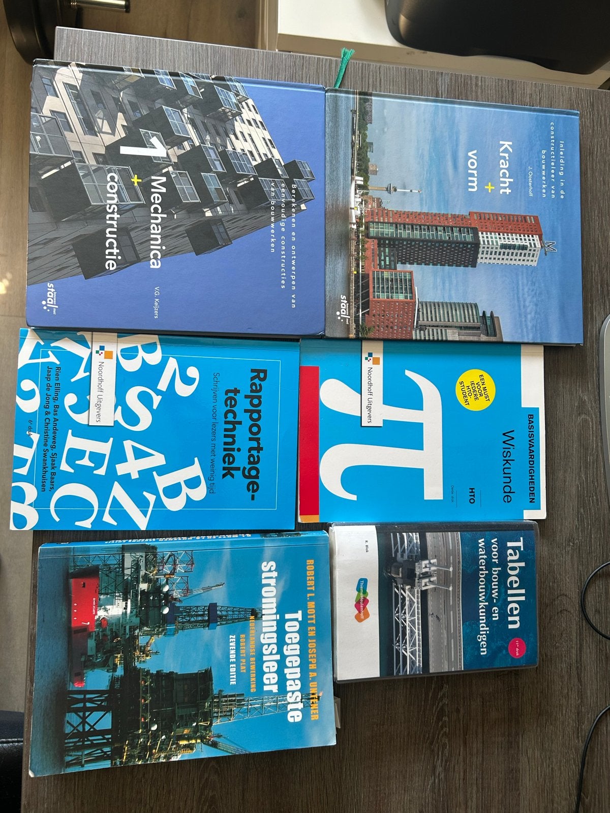 Diverse HBO studieboeken voor starter civiele Techniek), Boeken, Studieboeken en Cursussen, Ophalen, Beta, Gelezen, HBO