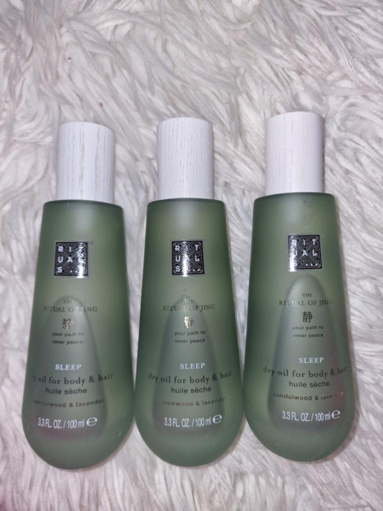 Rituals of Jing Sleep Dry Oil Body Olie Droge Olie 100 ml, Ophalen of Verzenden, Nieuw