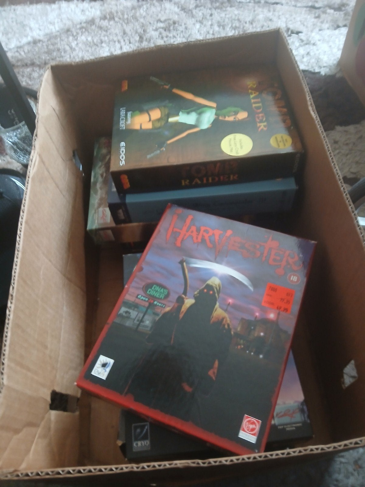 9 PC Spellen: Tomb Raider, Harvester en meer!, Ophalen, Gebruikt, Avontuur en Actie, Vanaf 18 jaar