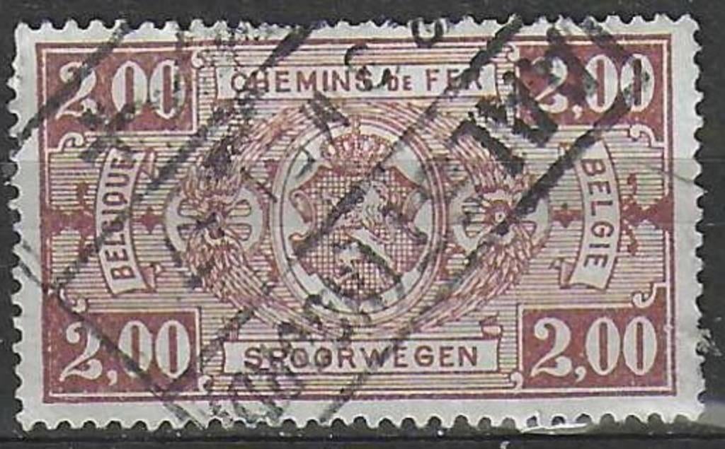 Belgie 1941 - Yvert/OBP 246TR - Rijkswapen 2,00 F. (ST), Verzenden, Gestempeld, Sport