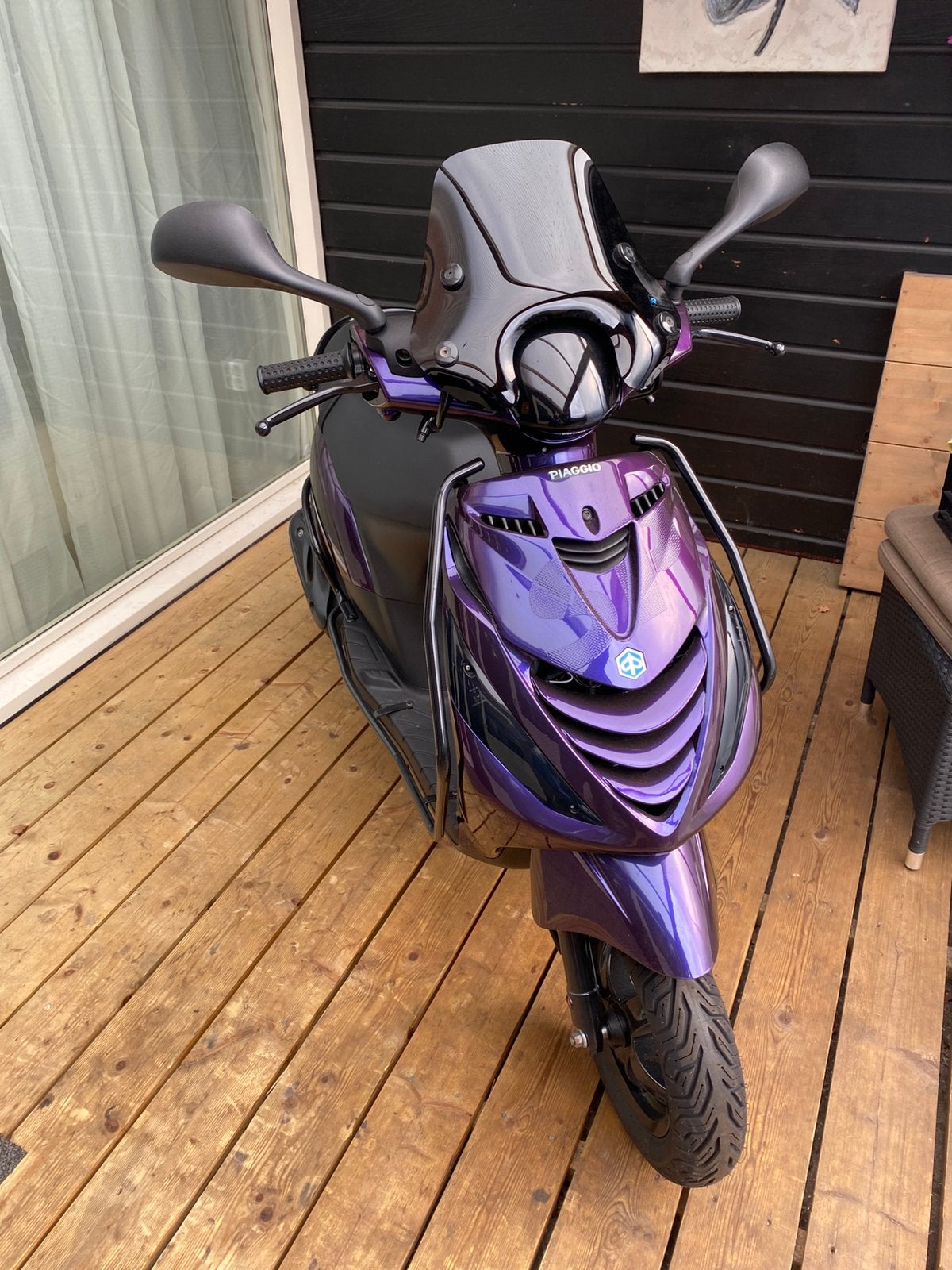 Piaggio zip blauw kenteken zo goed als nieuw, Ophalen, Maximaal 45 km/u, Zip, Zo goed als nieuw