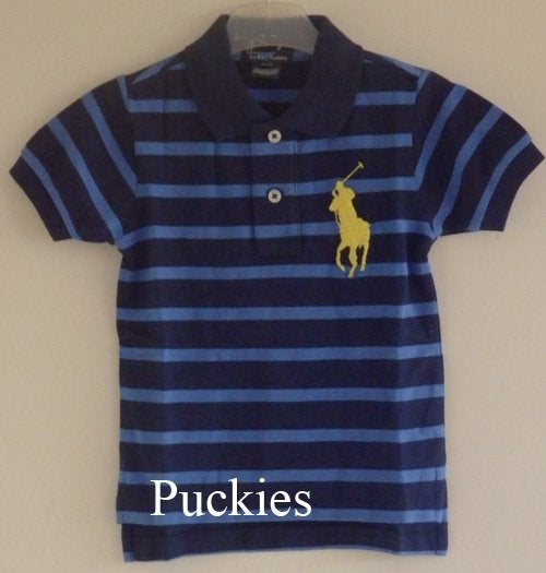Ralph Lauren Big Pony polo blauw/navy maat 92 *NIEUW* a, Nieuw, Ophalen of Verzenden, Shirt of Longsleeve, Jongen