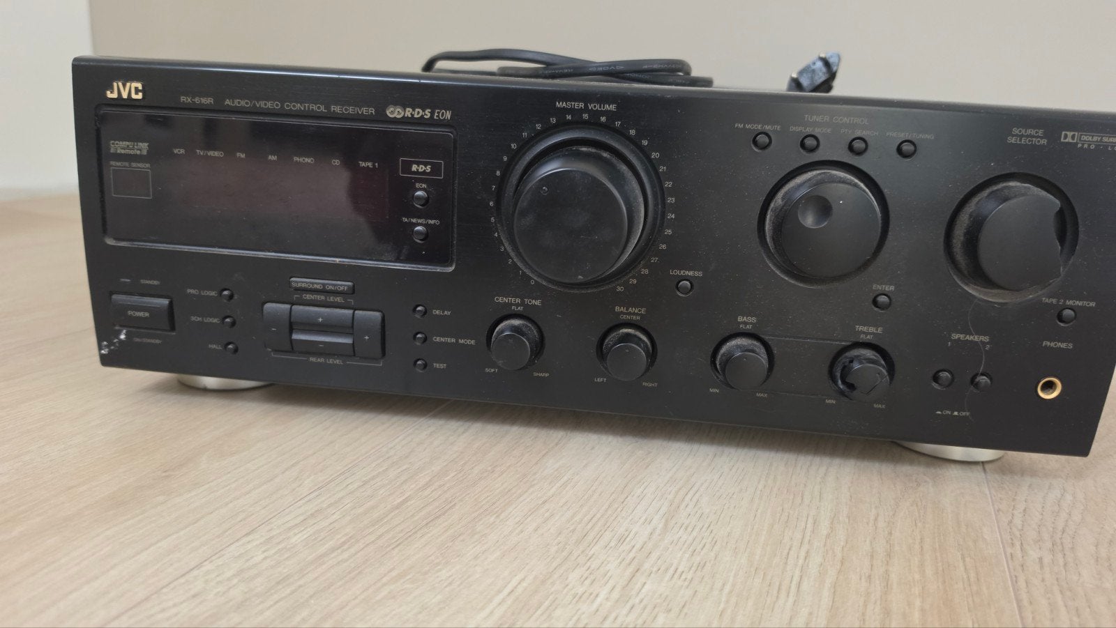 JVC RX-616R Audio/Video Control Receiver, Ophalen