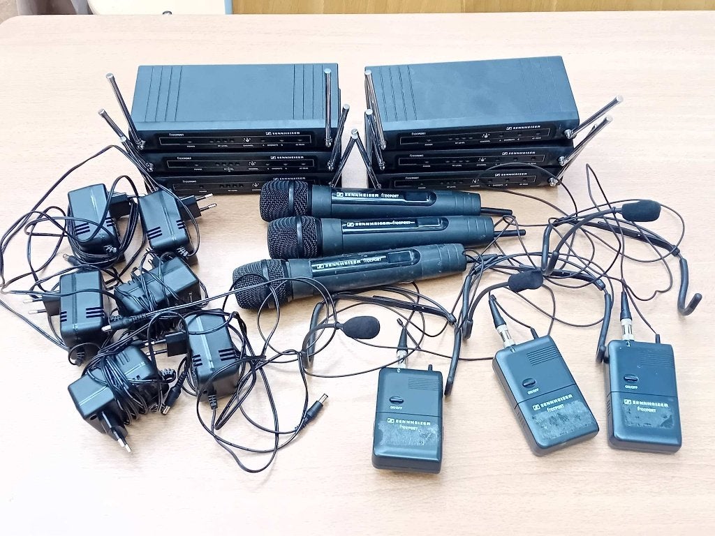 Sennheiser FreePort draadloos microfoonsysteem, Muziek en Instrumenten, Ophalen, Gebruikt, Zangmicrofoon, Draadloos