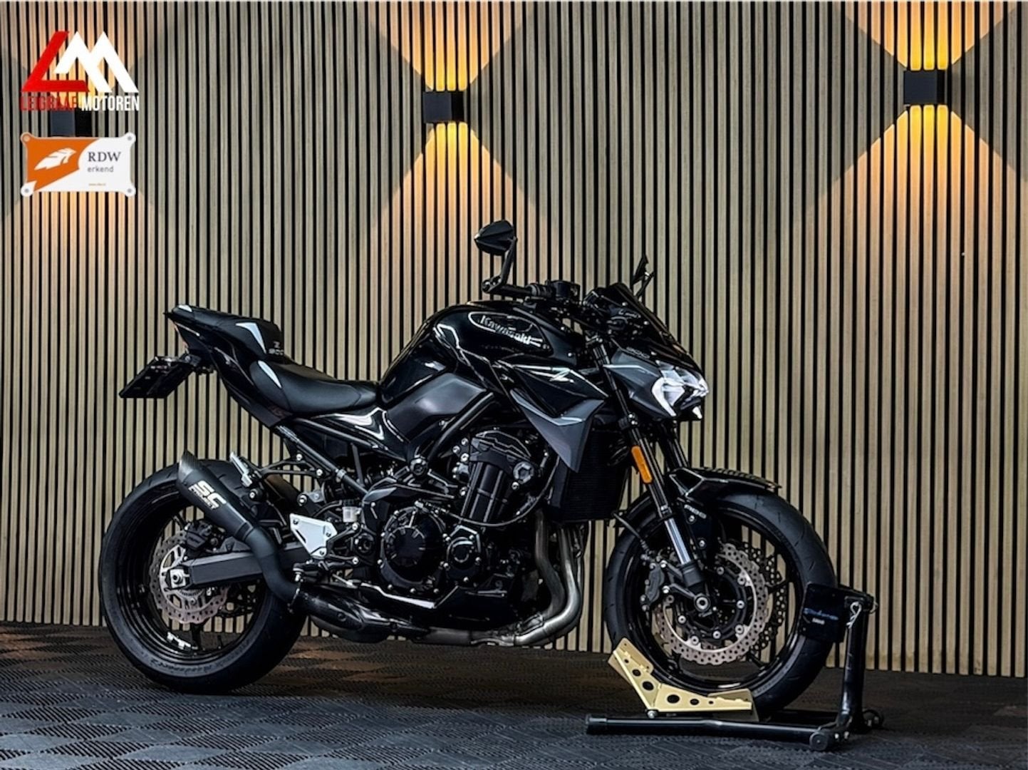 KAWASAKI Z900 PERFORMANCE - 2024 - Sc project - TFT scherm