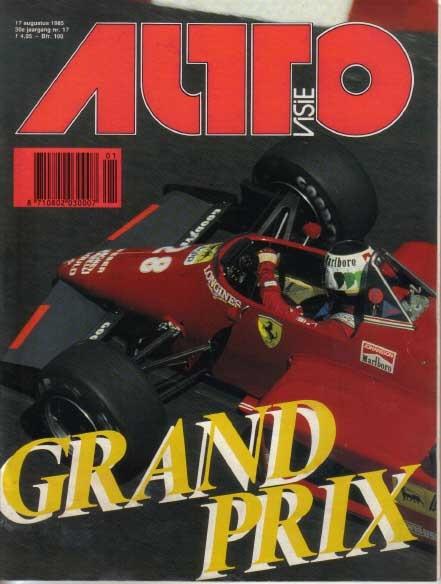 Autovisie 17 1985 : Ford Sierra XR4x4 - Mercedes Benz SL, Ophalen of Verzenden, Gelezen, Algemeen