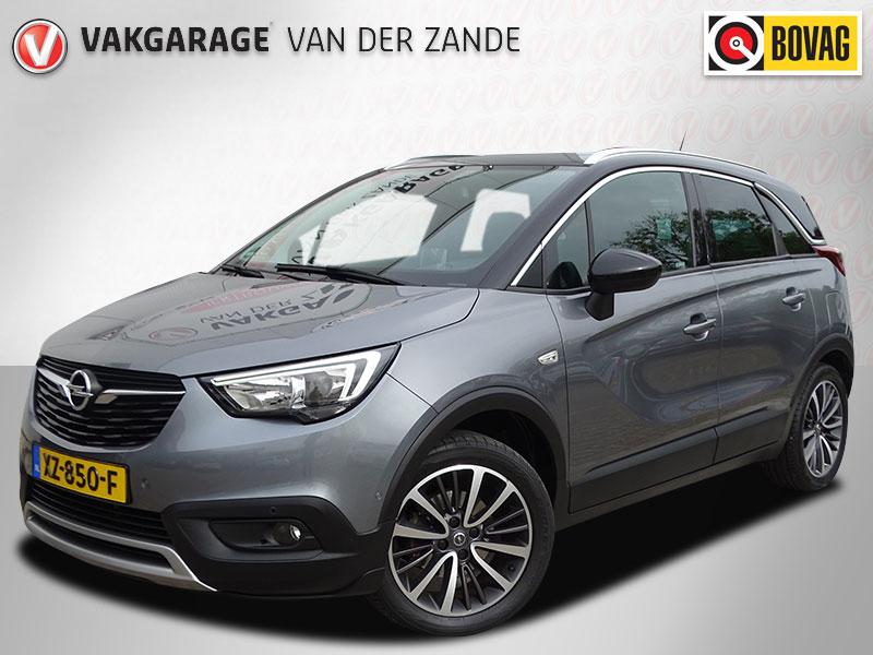Opel Crossland X 1.2 Turbo Innovation, Panodak, Cruise, Navi, Voorwielaandrijving, Gebruikt, 1199 cc, 49 €/maand