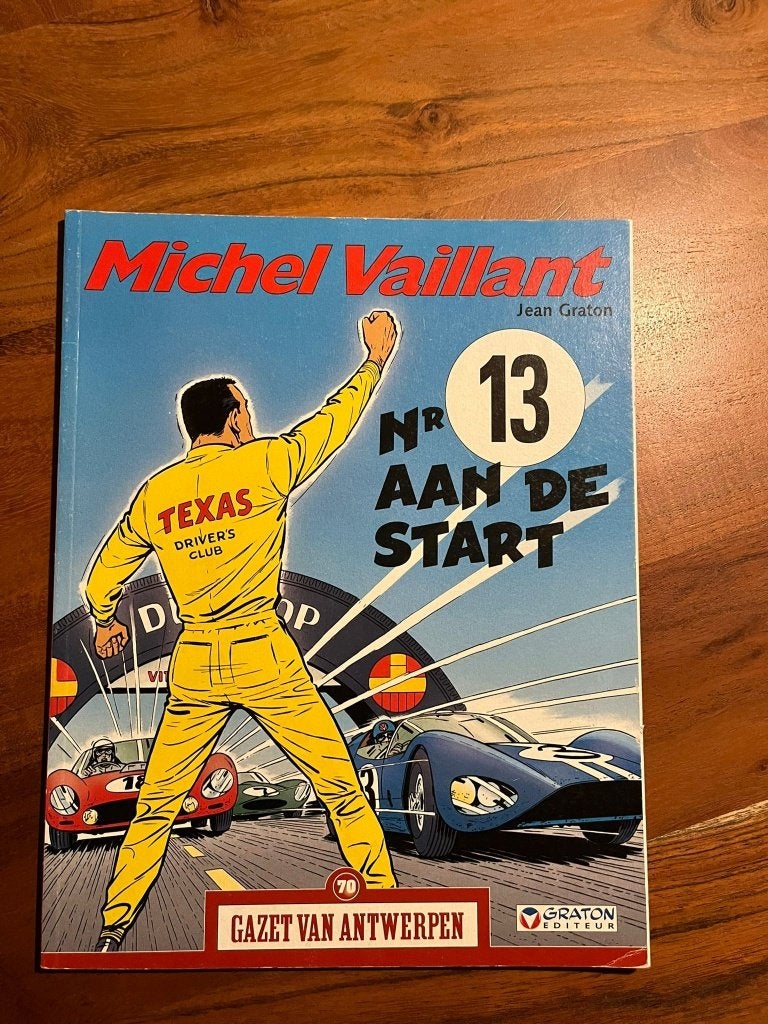 Michel Vaillant – Nr 13 Aan De Start, Eén stripboek, Ophalen of Verzenden, Zo goed als nieuw
