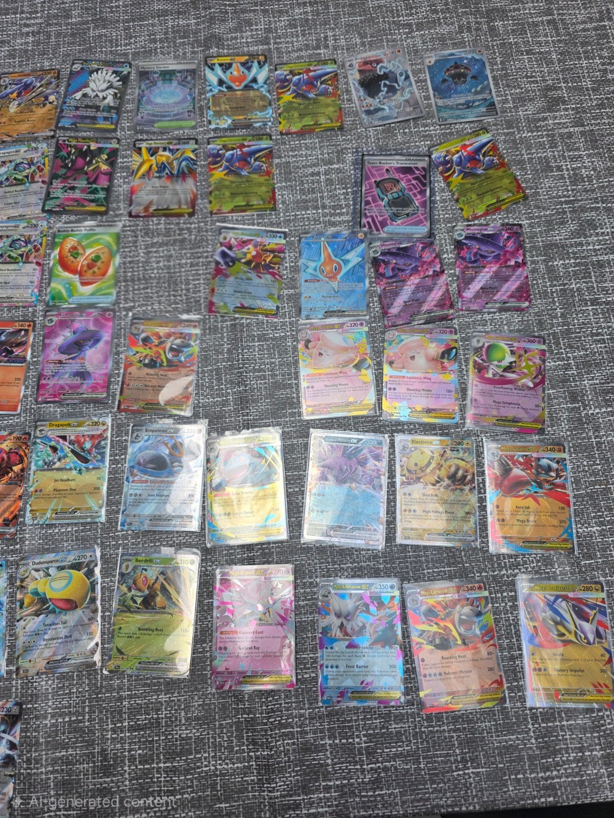 Full Art en EX Pokémon kaarten mega evolutions era, Ophalen of Verzenden, Gebruikt, Meerdere kaarten