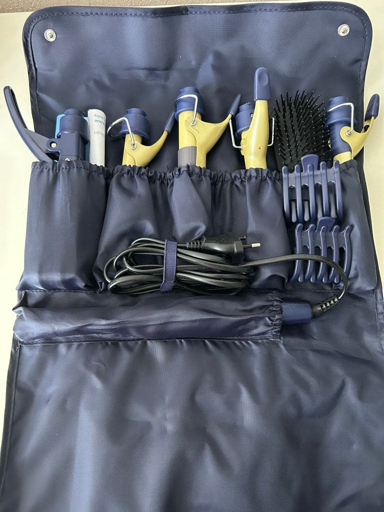 Philips Krul- en Stijltang Set HP4698 met Opbergetui, Sieraden, Tassen en Uiterlijk, Uiterlijk | Haarverzorging, Ophalen of Verzenden