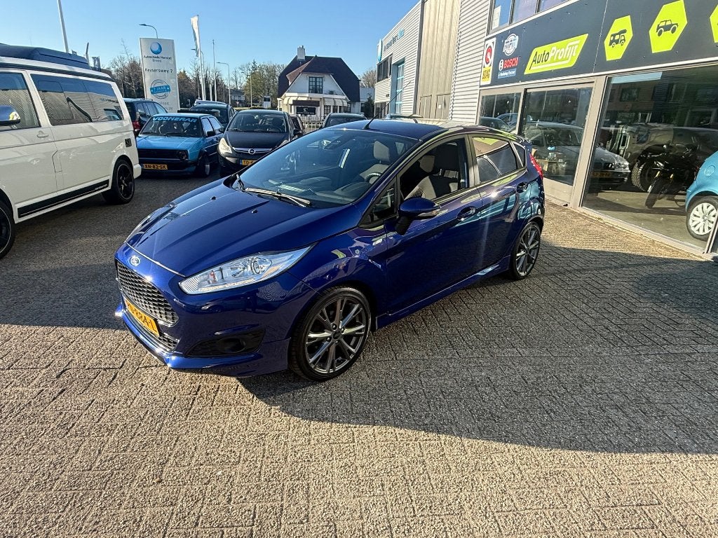 Foto 5 van Ford Fiësta 1.0 Ecoboost 100pk 5dr 2017 Blauw