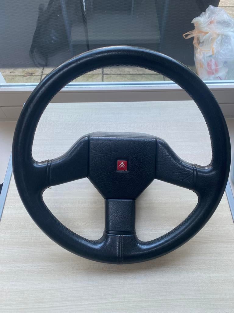 Exclusief leder Citroen AX of ZX stuur, Auto-onderdelen, Ophalen of Verzenden, Gebruikt, Citroën