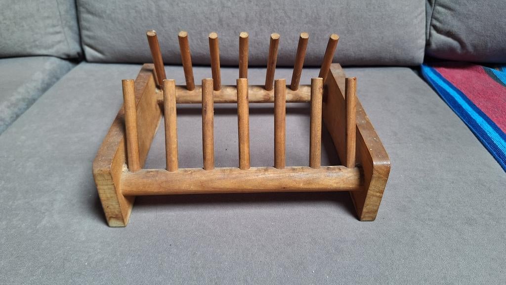 Vintage bordenrek of bordenhouder 1960s, Ophalen