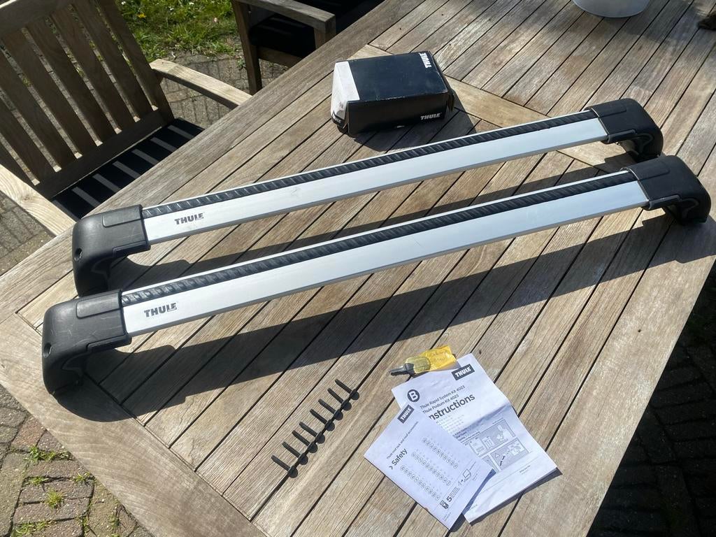 Thule Wingbar dakdragers type E 959 : BMW X3 F25 (tot 2015), Ophalen of Verzenden, Gebruikt