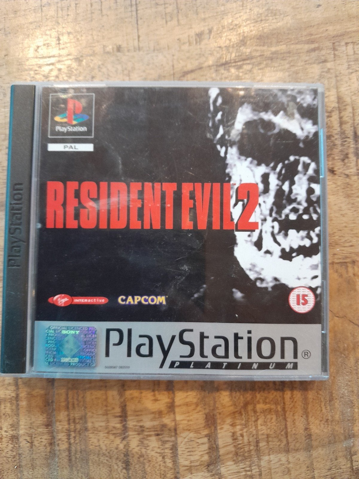 Resident Evil 2 Platinum - PlayStation 1 (PS1), Avontuur en Actie, Gebruikt, 1 speler, Ophalen of Verzenden