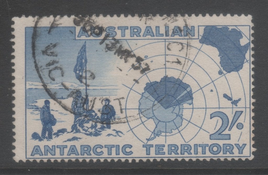 postzegel Australisch Antarctisch Territorium 1957 (PZ 43), Ophalen of Verzenden, Gestempeld