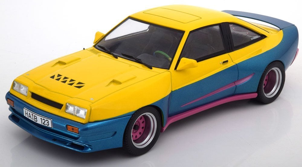 opel manta mattig (film manta manta) nieuw van mcg  1:18, Ophalen, Nieuw, Auto, Overige merken