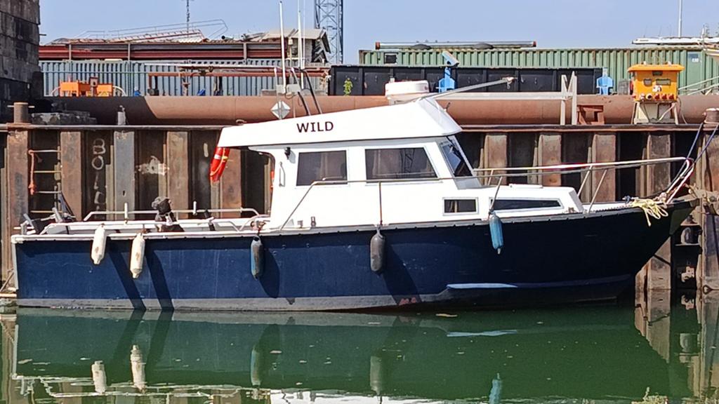 Complete Zeevis- en Toerboot - Vaarklaar!, Watersport en Boten, Motorboten en Motorjachten, Gebruikt, Overige materialen, Diesel