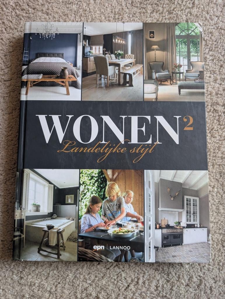 Boek Wonen 2 Landelijke stijl, Ophalen of Verzenden