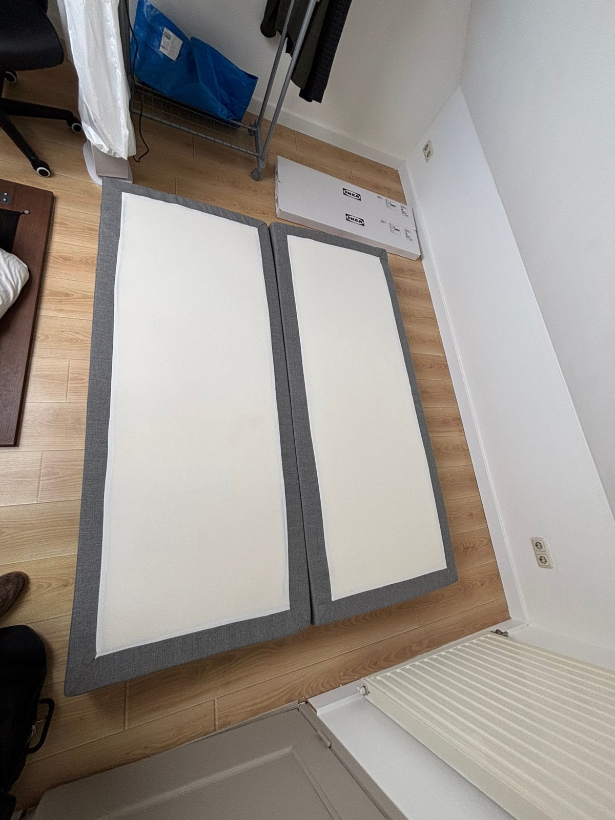 2x Boxspring matrassen 80x200 voor bed 160x200, Ophalen, Gebruikt, Tweepersoons, 80 cm