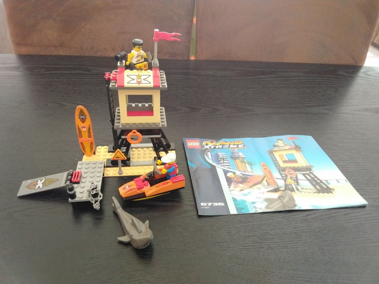 Lego Island Xtreme Stunts, 6736, Beach Lookout, 2002, Compleet, Gebruikt, Overige thema's, Lego