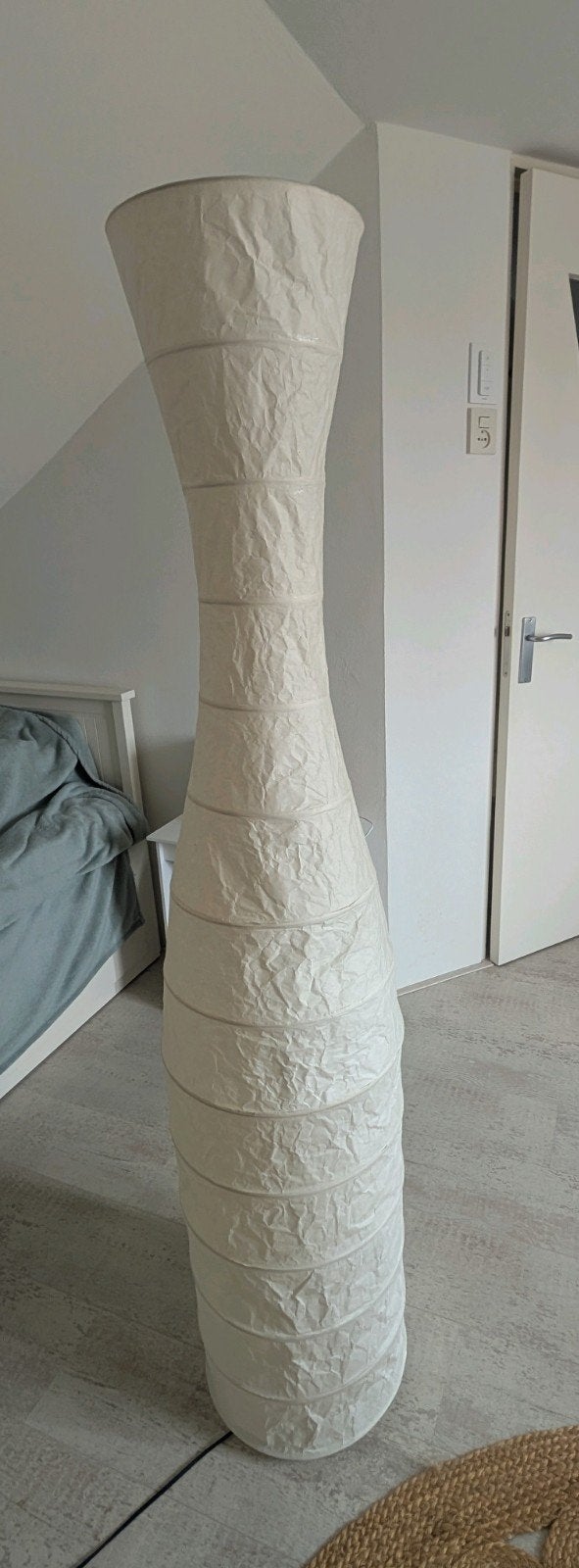 Ikea vloerlamp, geeft mooi diffuus licht, Ophalen, Gebruikt, 150 tot 200 cm
