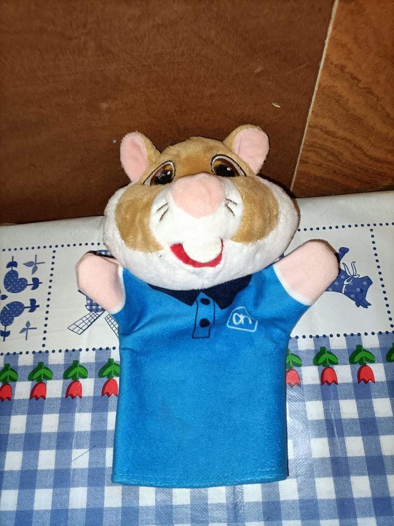 AH hamster handpop manager / winkelbediende, Ophalen of Verzenden, Zo goed als nieuw, Overige typen