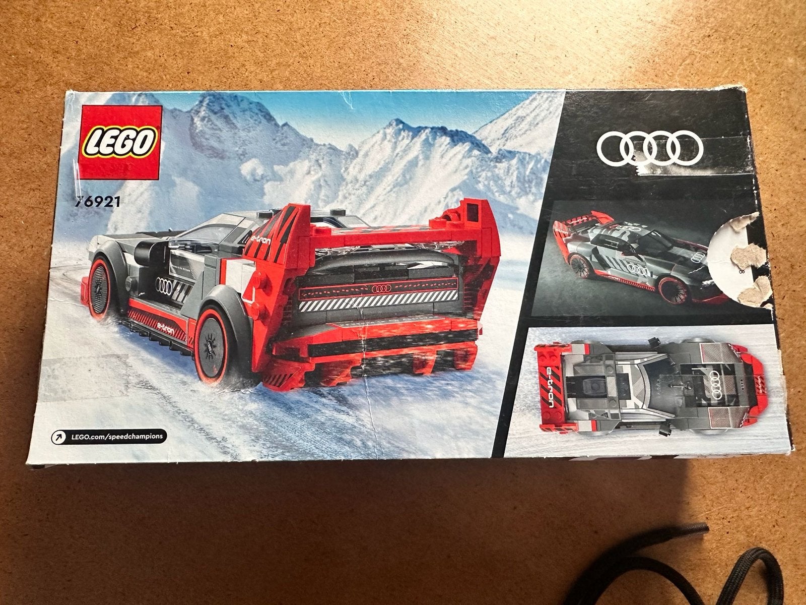 Lego Speed Champions Audi S1 e-tron quattro (76921), Gebruikt, Lego, Compleet, Complete set