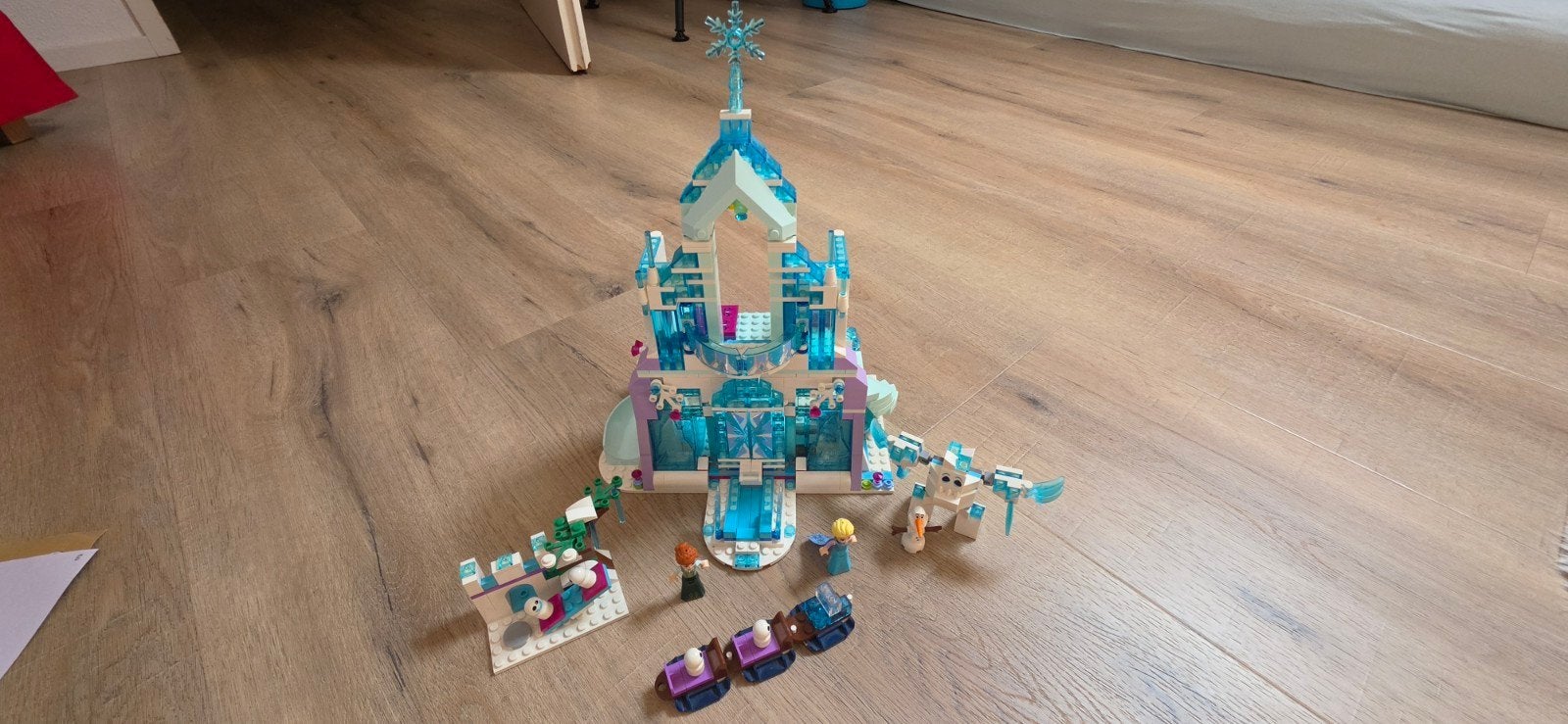 LEGO Disney Frozen IJskasteel van Elsa (43172), Ophalen of Verzenden, Zo goed als nieuw, Overige merken