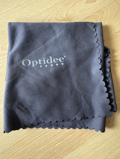 optidee glasdoek groot grijs 60 cm, Ophalen of Verzenden, Overige typen