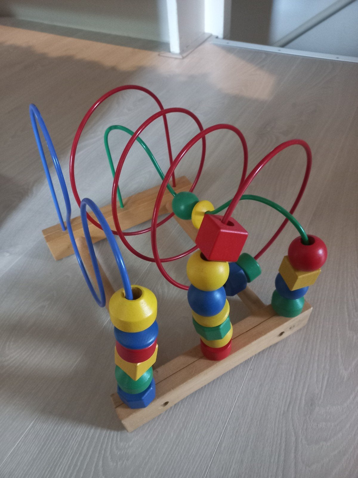 kralenplank, Ophalen