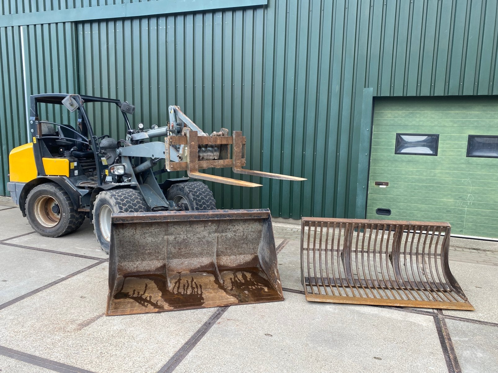 Giant shovel/loader 6004 t extra, Ophalen, Wiellader of Shovel