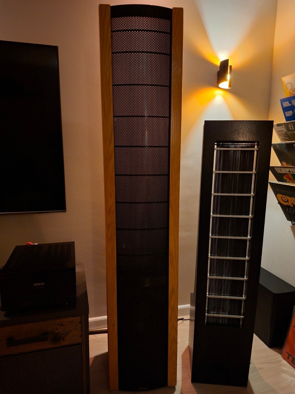 Martin-Logan Sequel II Elektrostaten Luidsprekers, Vloerstaande luidspreker, Gebruikt, Ophalen of Verzenden, 150 watt of meer
