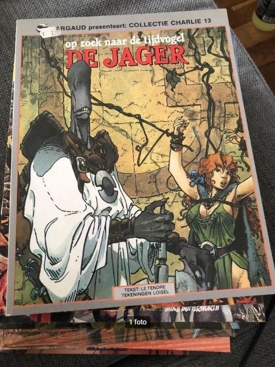 de jager tijdvogel k5, Eén stripboek, Ophalen of Verzenden, Zo goed als nieuw