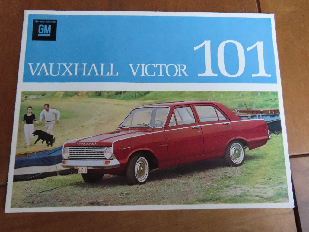 Folder Vauxhall Victor 101 1964, Vauxhall, Ophalen of Verzenden, Zo goed als nieuw, Overige merken