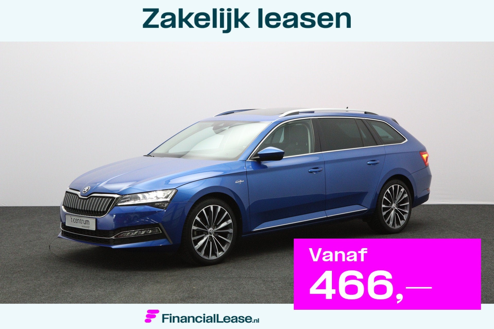 Skoda Superb Combi 1.4 TSI iV 218 PK Laurent & Klement PHEV,, Gebruikt, Zwart, 4 cilinders, Blauw