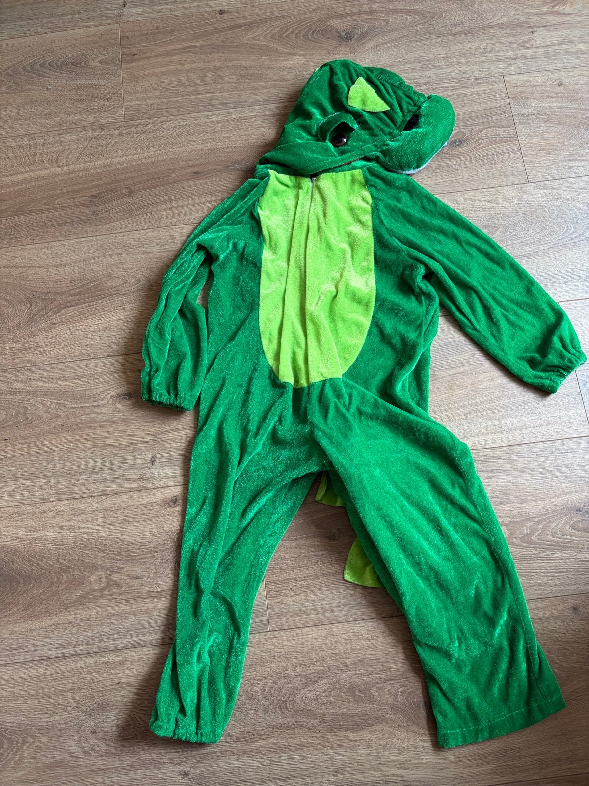 Verkleed Dino pak maat 100, Ophalen of Verzenden, Gebruikt, 104 of kleiner, Jongen of Meisje