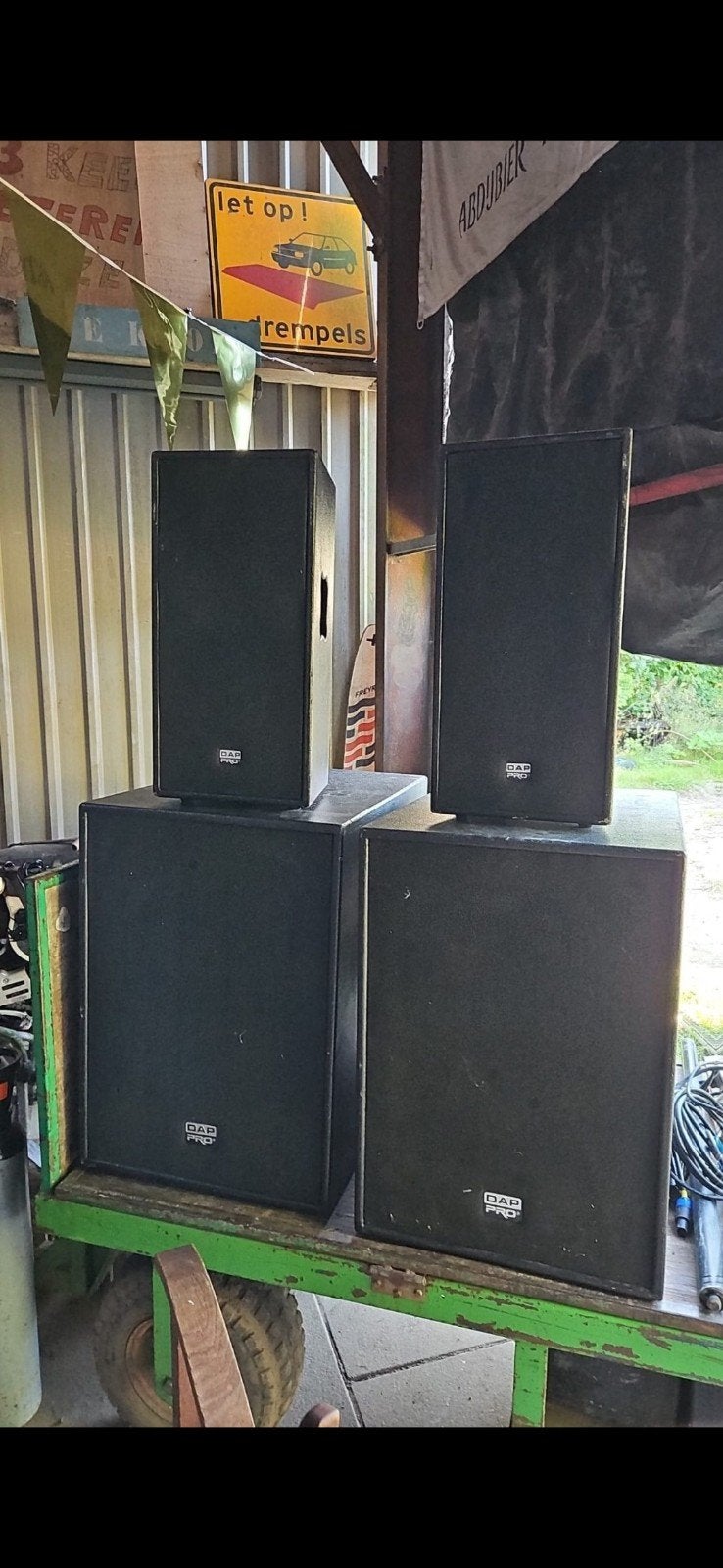 DAP Soundmate 2 MK2, Gebruikt, Speakerset, Geschikt voor surround/home cinema, Ophalen