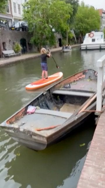 Stalen vlet, Watersport en Boten, Ophalen, Gebruikt, Overige merken, Vlet