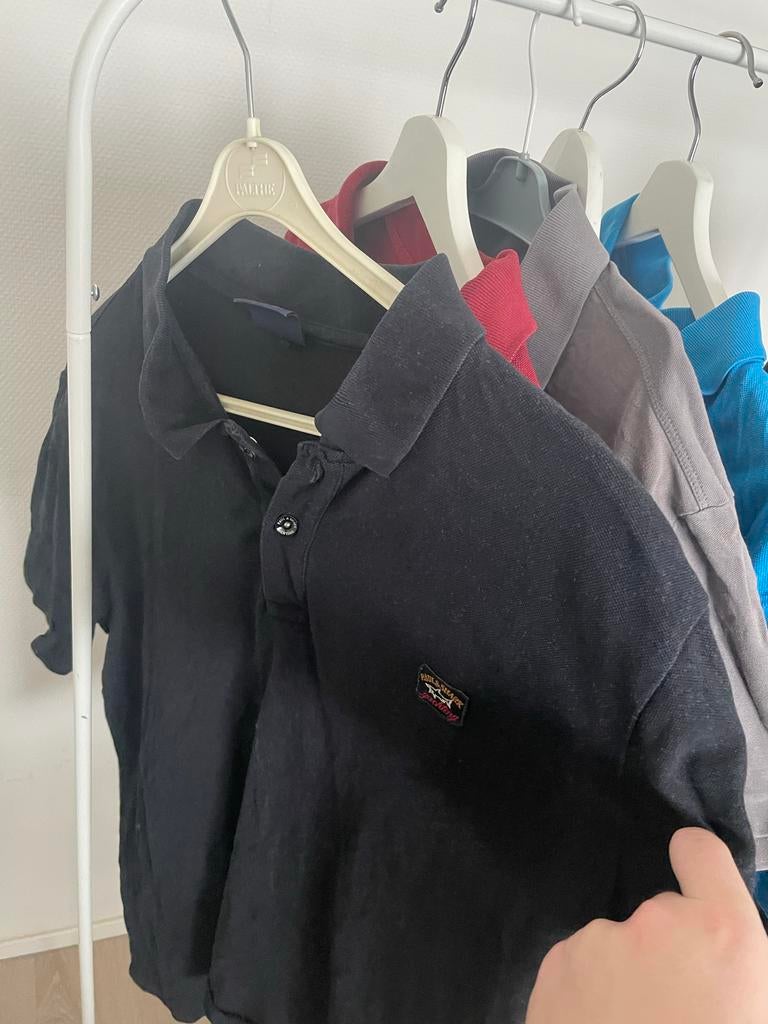 Diverse heren polo's - Paul & Shark en C.P. Company, Ophalen of Verzenden, Zo goed als nieuw, Maat 46 (S) of kleiner, Overige kleuren