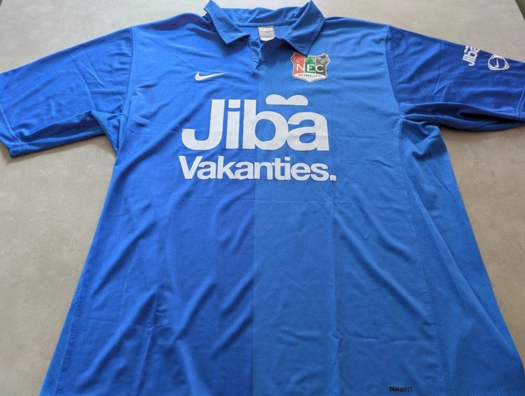 Vintage NEC Nijmegen Uitshirt 2007/2008 Jiba Nike XL, Ophalen of Verzenden, Zo goed als nieuw, Overige binnenlandse clubs, Shirt